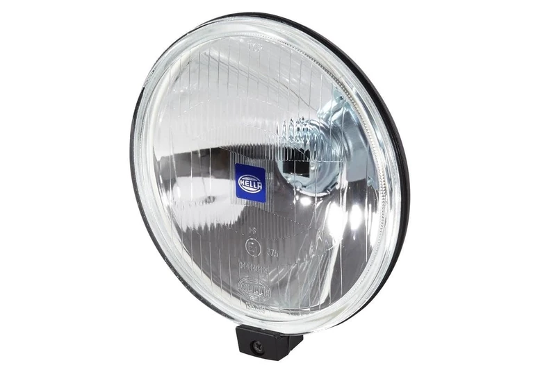 HELLA 1F4 005 750-611 Halogen-Spotlight - Comet 500 - 12/24V - Round - Reference number: 37.5 - Bolted - Patterned diffusing lens - Lens Colour: Crystal clear - right/left