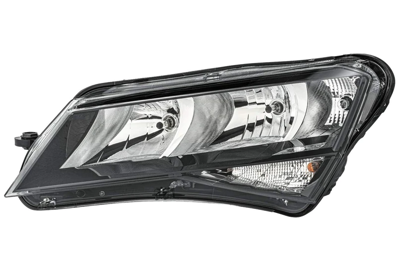 HELLA 1LJ 011 939-031 FF/Halogen-Headlight - ECE - for left-hand traffic - Left Front