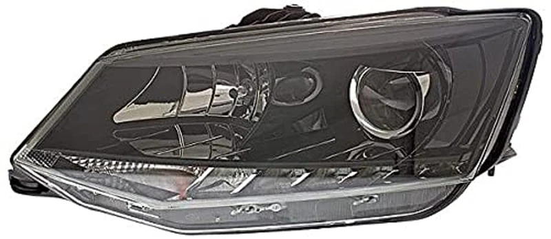 HELLA 1LL 011 824-231 Halogen/Dual Headlight/DE-Headlight - ECE - for left-hand traffic - Left Front