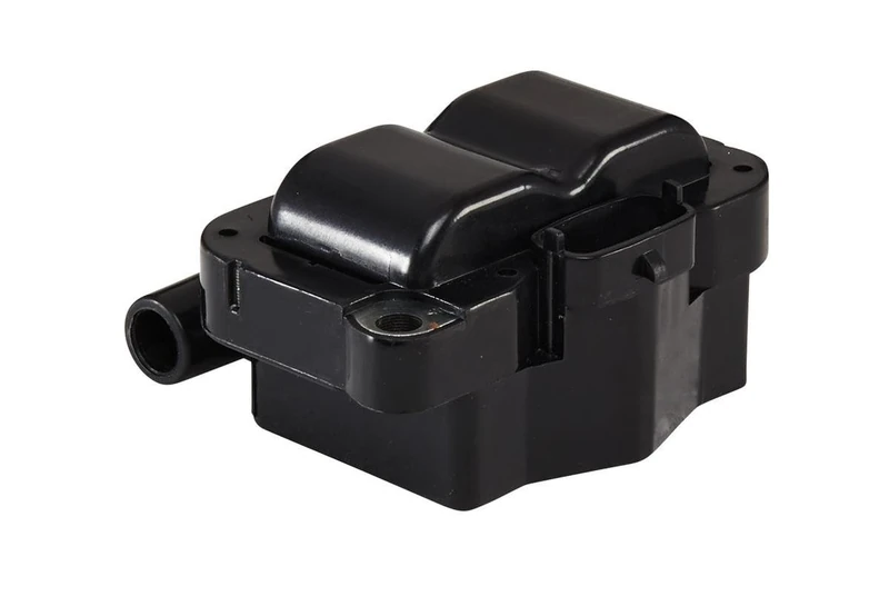 HELLA 5DA 193 175-661 Ignition Coil - 12V - 4-pin connector - Block Ignition Coil - Bolted