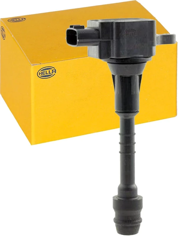 HELLA 5DA 193 175-681 Ignition Coil - 12V - 3-pin connector - Flush-Fitting Pencil Ignition Coils - Bolted