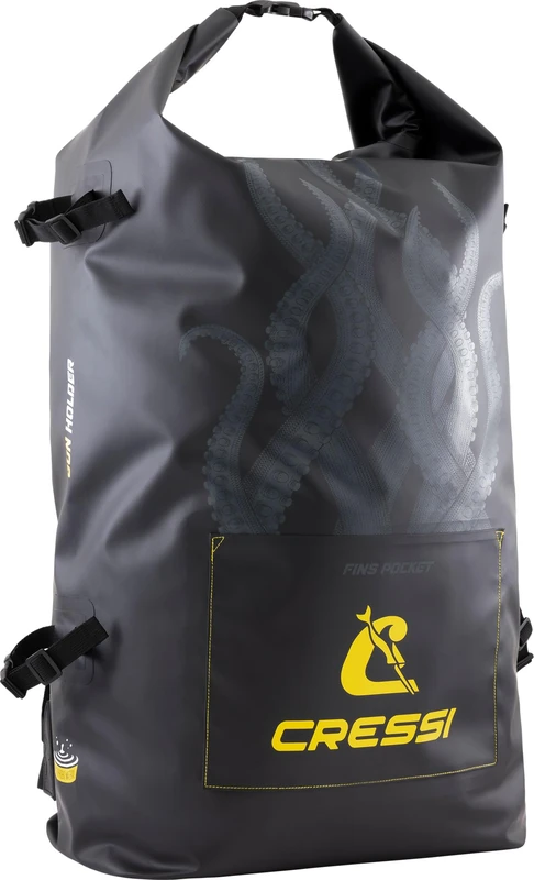 Cressi DRY GARA BACKPACK - Waterproof Freediving Scuba Diving Gear Bag Quality since 1946