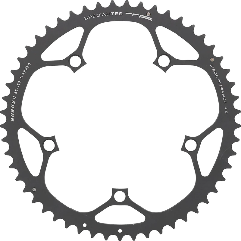 Spécialités TA Horus Campagnolo 11 Speed 135PCD Chainring, Black, 50T Outer