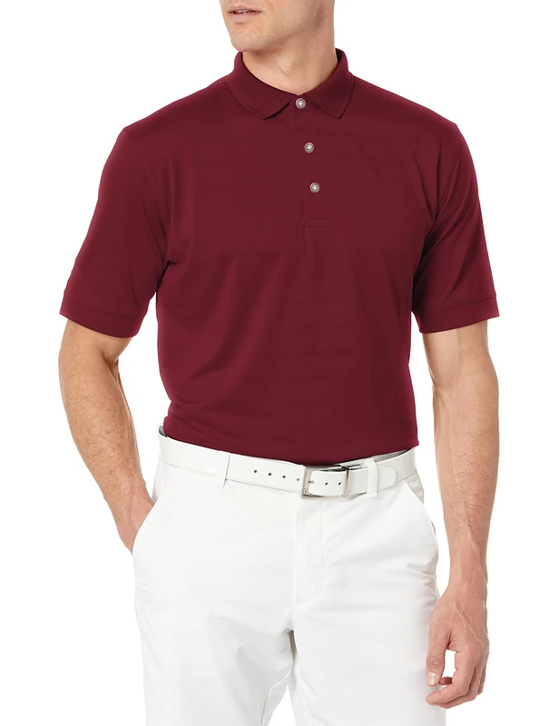 Callaway Opti-Vent Open Mesh Short Sleeve Polo, Zinfandel, 4XL