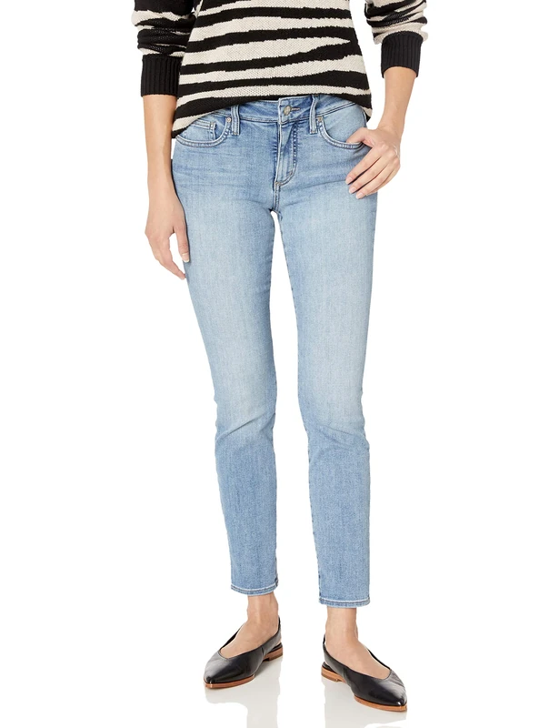 NYDJ Women's Petite Size Marilyn Straight Leg Jeans, Heyburn Wash, 18