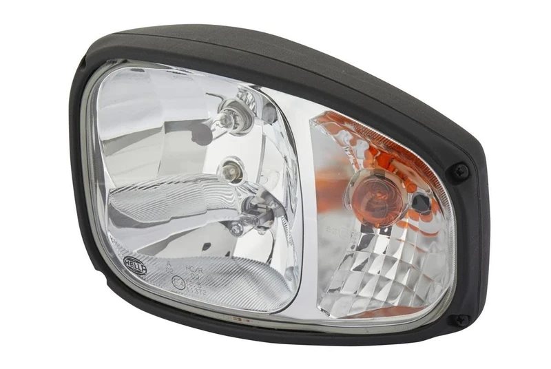 HELLA 1EE 996 174-211 Halogen-Headlight - Combi 220 - 12V - mounting/Fitting - Hardened diffusing lens - Lens Colour: transparent - Plug: DEUTSCH plug - 6-pin connector - Left Front