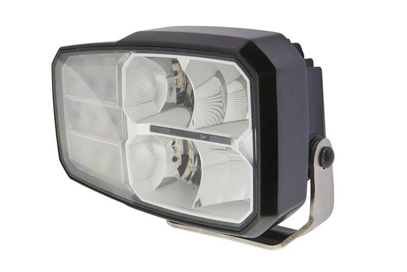HELLA 1EE 996 374-021 LED-Headlight - C140 - 24/12V - mounting - Lens Colour: transparent - Plug: DEUTSCH plug - Right Front