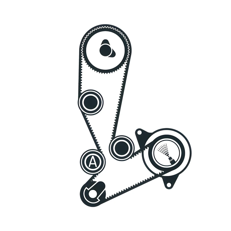 SKF Water Pump And Timing Belt Kit With Gaskets VKMC 02390 Height 183 mm Length 370 mm Width 270 mm - OE Quality