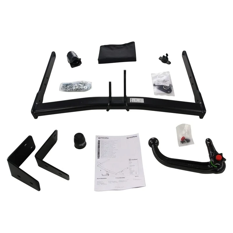 Detachable Swan Neck Towbar for Ford Mondeo Turnier and Saloon 4/5 doors (from 01/2015)