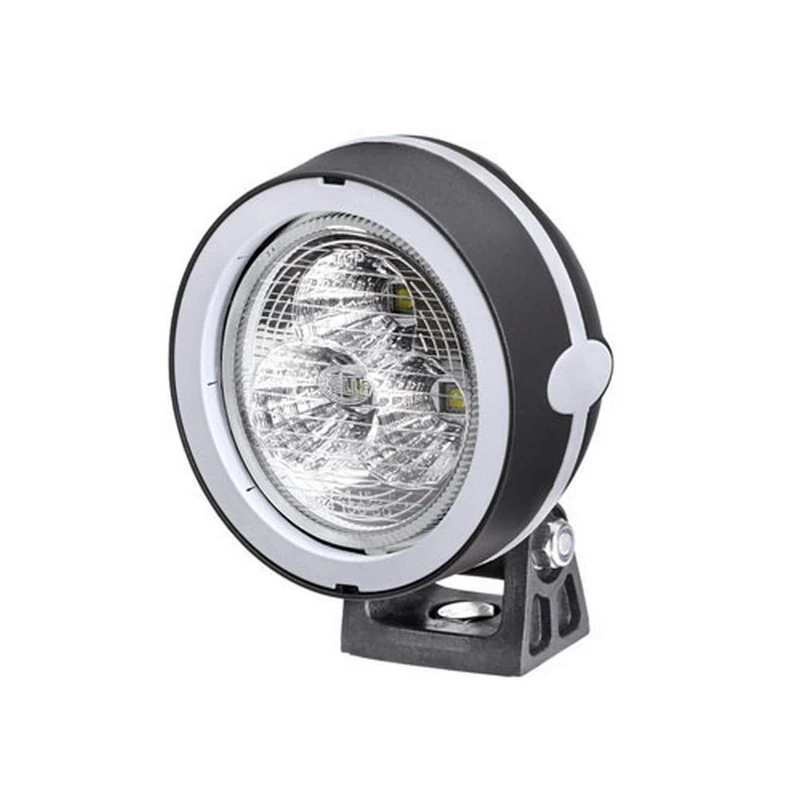 HELLA 1GM 996 136-501 LED-Worklight - Mega Beam Gen. IV - 12/24V - 2500lm - mounting/Bolted - Vertical - Short distance lighting - Cable: 2000mm - Plug: open cable ends