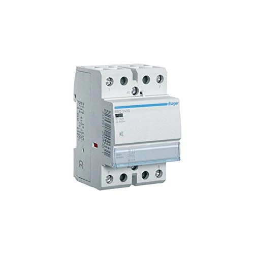 Hager ERC240S Manual Silent Contactor, 40A, 2NA, 230 V - Image 1