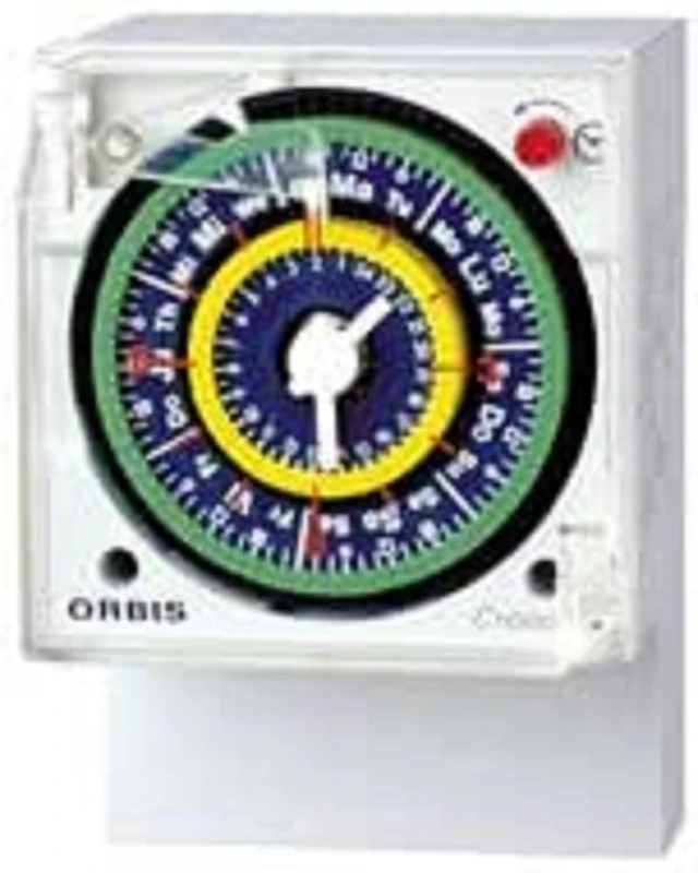 CRONO QRS 48 V. INTERRUPTOR HORARIO ANALOGICO CON RESERVA SEMANAL 16(4) A