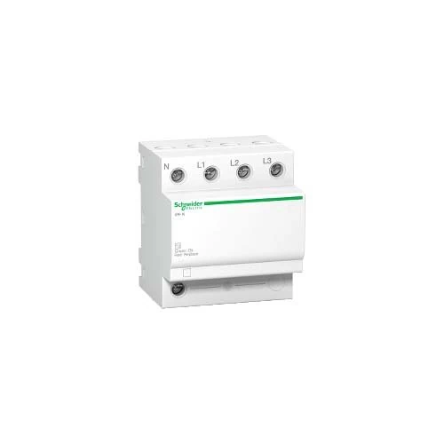Schneider A9L15693 SPDs IPF 20 20 KA 3P N Surge Arrester, 340 V, White
