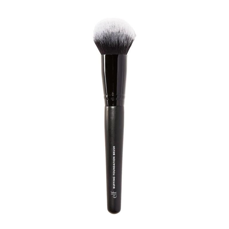 e.l.f. Buffing Foundation Brush, Tapered Make-up Brush for a Seamless-Looking Finish & Even Coverage, Vegan & Cruelty-Free