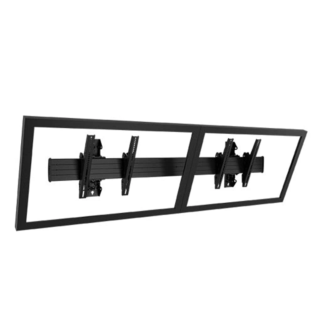 Chief LWM2X1U Menu Board Display-Wandhalterung, Querformat, Schwarz (40 bis 55)