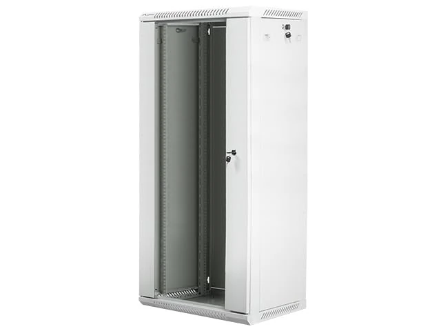 Lanberg Wall-Mounted Rack 19" DEMOUNTED Flat Pack 27U/600 x 450 mm Grey - Image 1