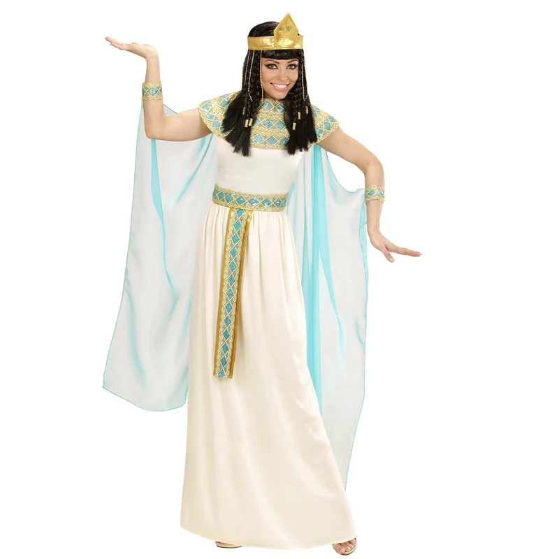 Widmann Cleopatra Adult Costume - Dress, Cape and Accessories