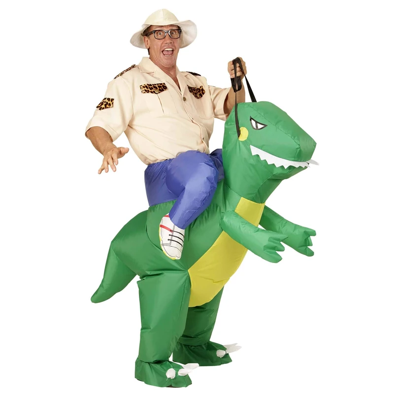 Widmann Airblown Inflatable Dinosaur Suit - Adult
