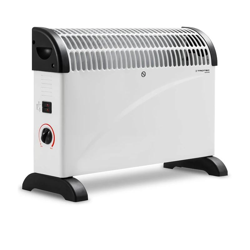 TROTEC Electric radiator TCH 20 E Convector radiator, Additional heating, Max. 2000 W, 3 heating levels, with thermostat with continuously adjustable thermostat