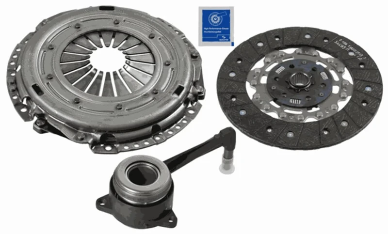 SACHS 3000 990 332 Clutch Kit Kit avec CSC compatible with Volkswagen Polo (6R, 6C, 61) 2009-2022 and Other Vehicles