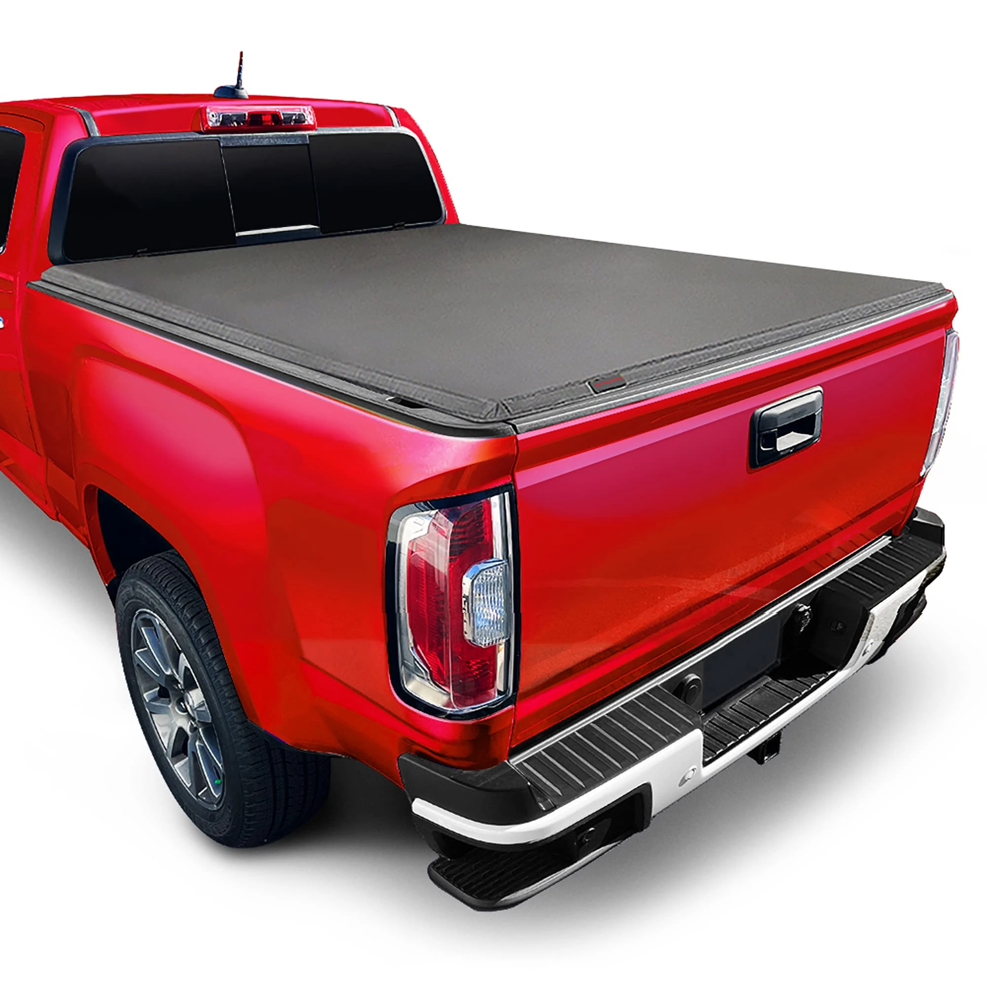 MaxMate Soft Tri-Fold Truck Bed Tonneau Cover Compatible with 2015-2021 Chevy Colorado/GMC Canyon | Fleetside 5'2" Bed