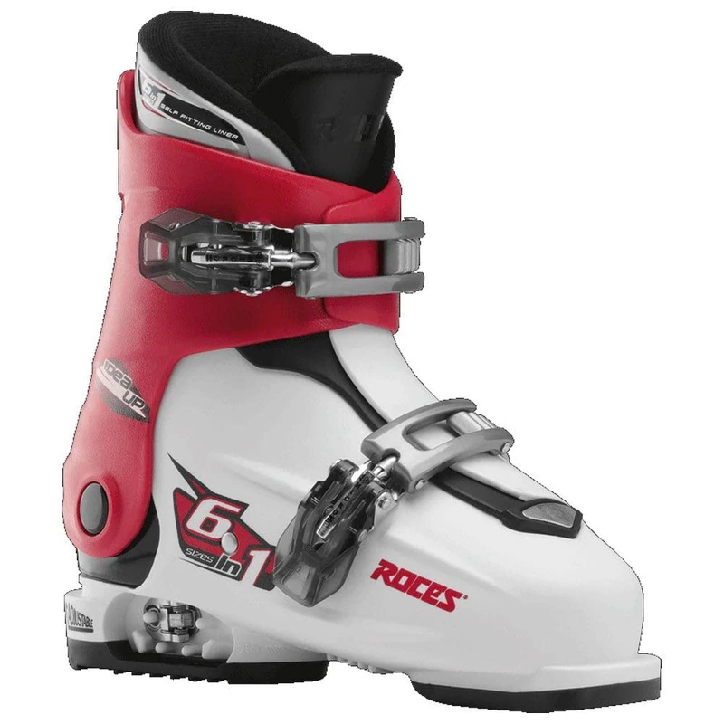 ATOMIC Roces Idea Up 19.0 – 22.0 Childrens Ski Boots Children's Adjustable, Children's, IDEA UP 19.0-22.0, white-Red-Black, 30-35