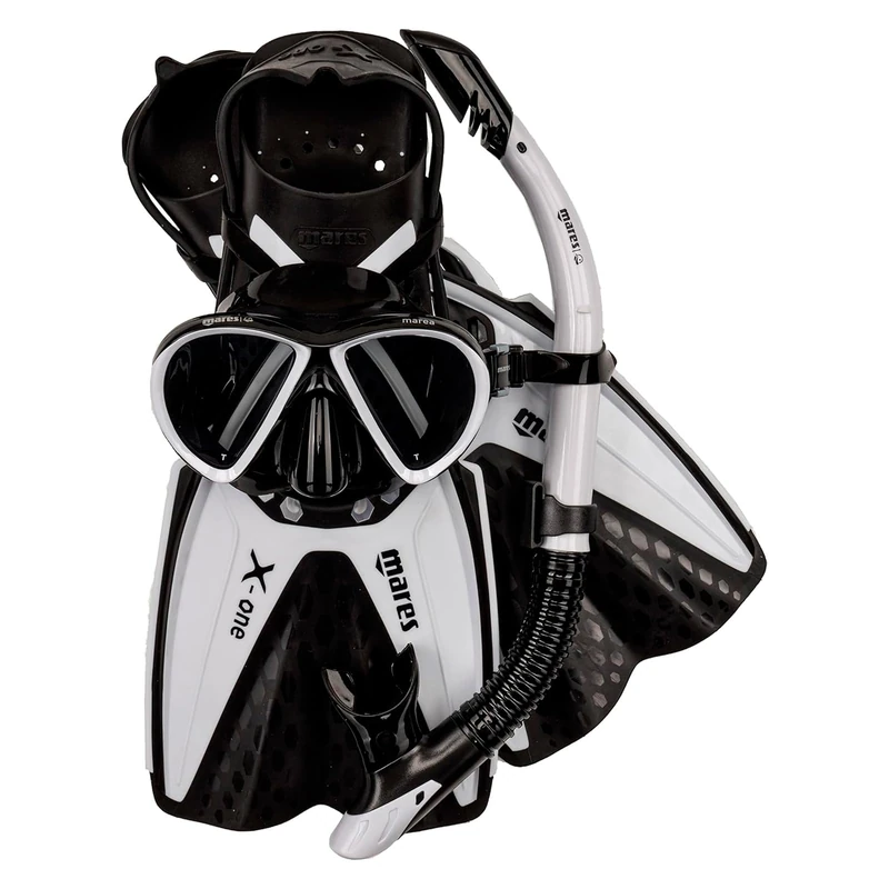 Mares Set X-One Marea Diving Kit - White/WHK, Medium/Large TBWHKML