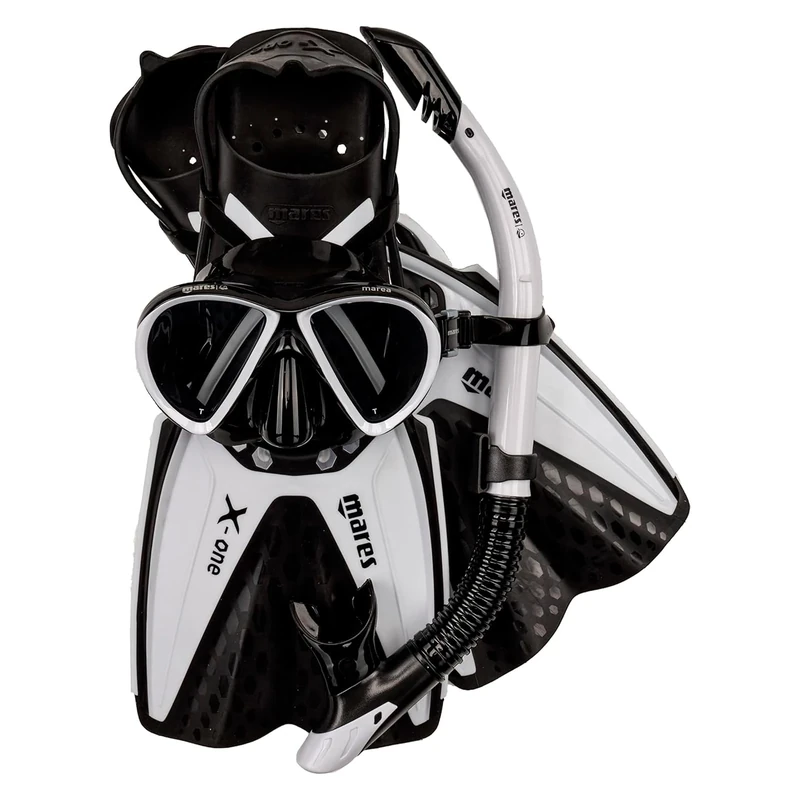 Mares Set X-One Marea Diving Kit - White/WHK, Small TBWHKSM