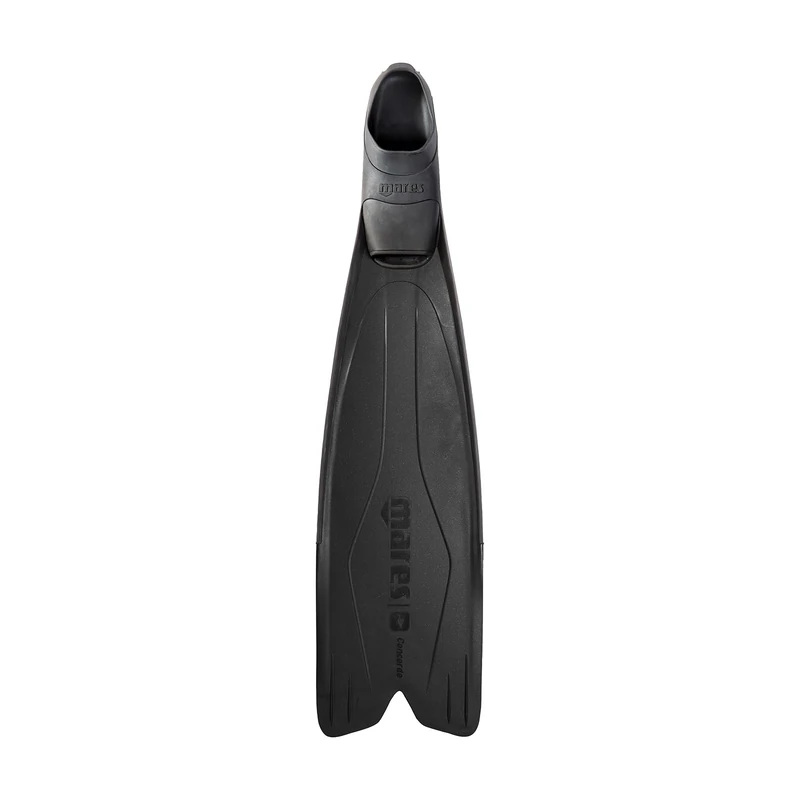 Mares Fins Concorde Flipper - Black/Black, Size 38 038BK