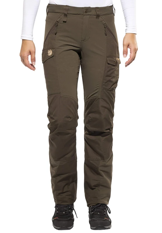 Fjällräven Nikka shorts, Curved, Man, mens, 89638_48_Verde, Green (Dark Olive), 14