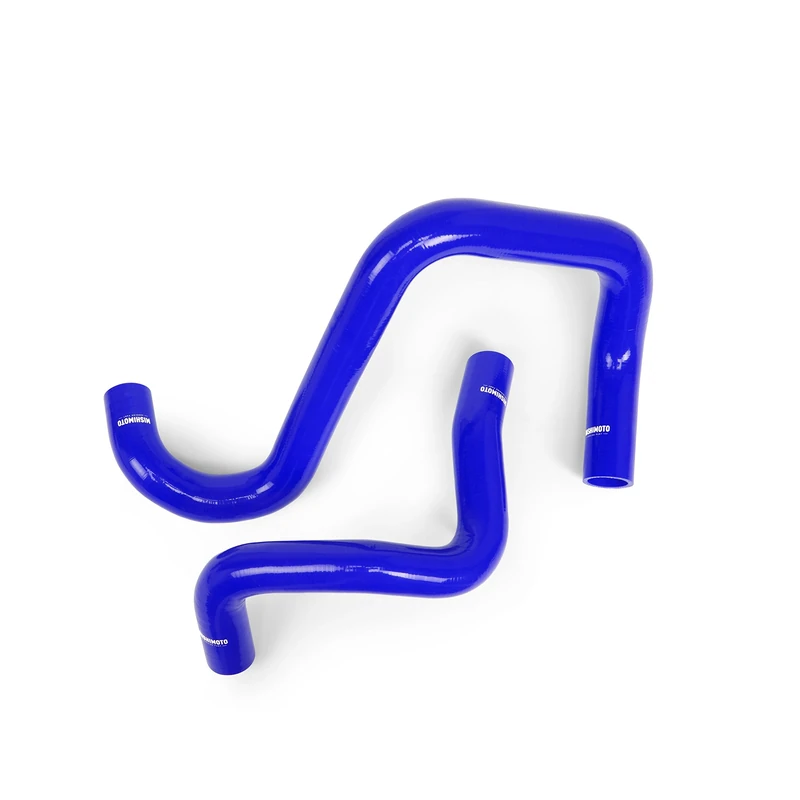 Mishimoto MMHOSE-WR6-12BL Silicone Radiator Hose Kit Compatible With Jeep Wrangler JK 2007-2017 Blue