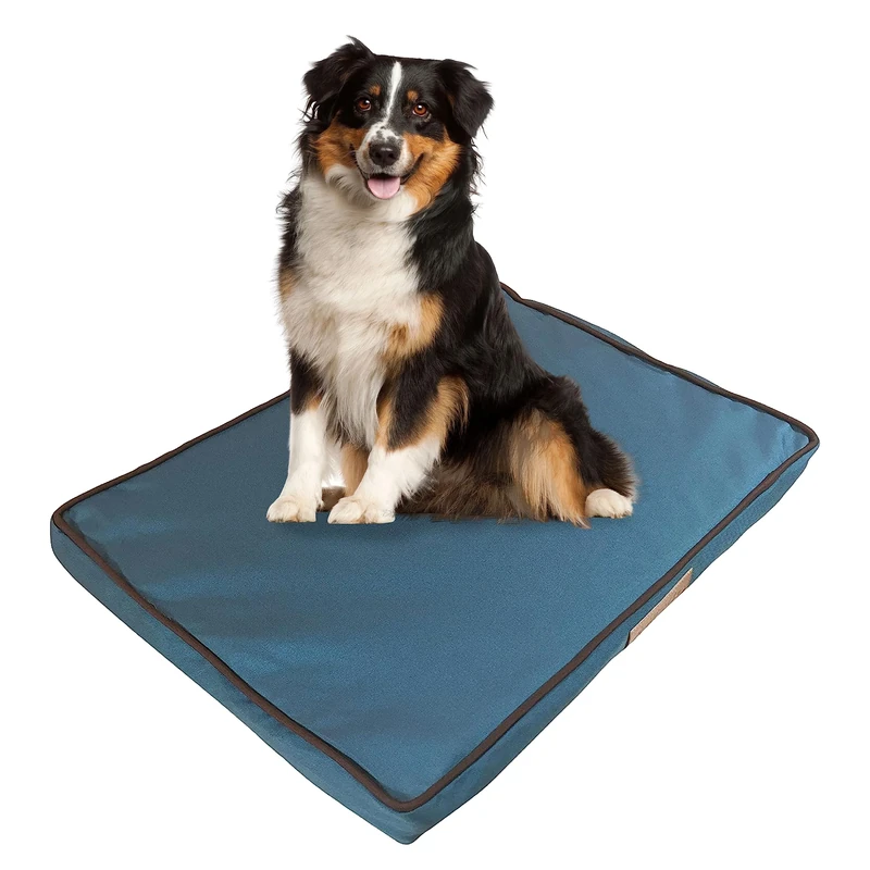 Ellie-Bo XXL Memory Foam Dog Bed for 48-inch Dog Cage/Crate - Green Water Resistant