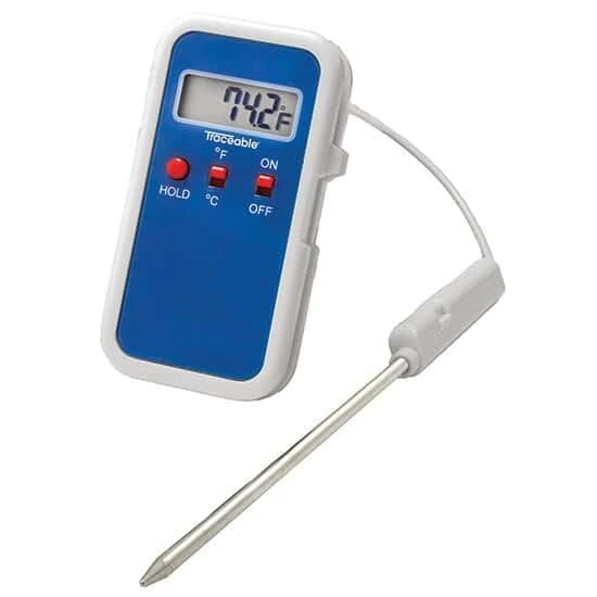 Traceable Mini-Thermistor Thermometer with Calibration