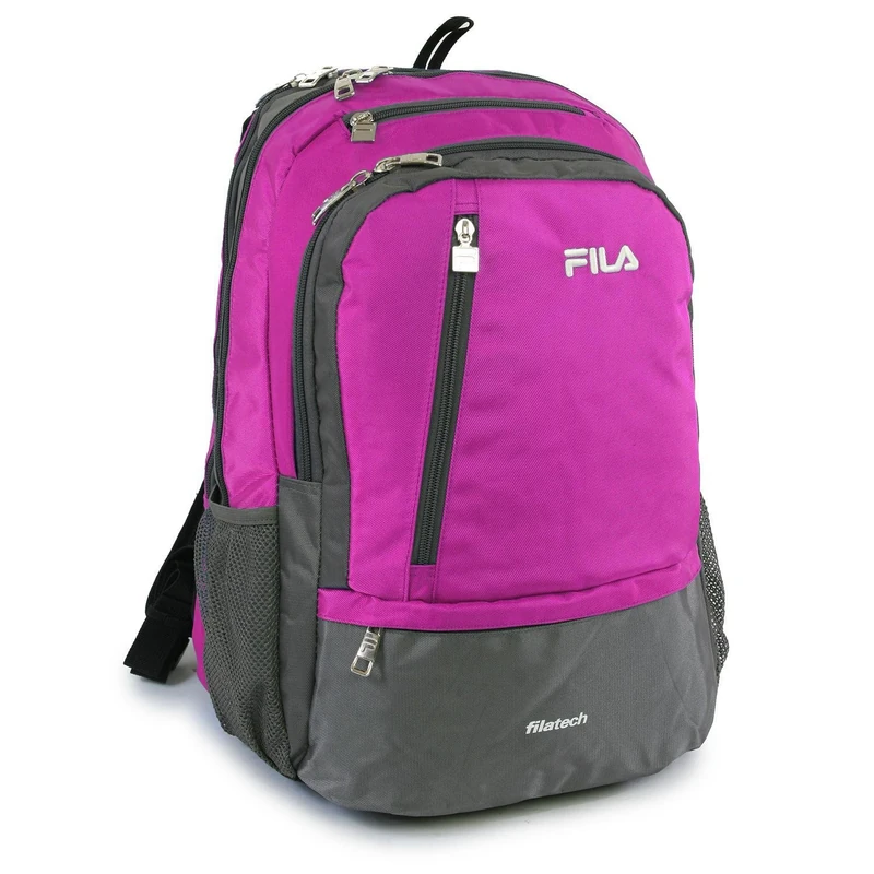 FILA Duel Tablet and Laptop Backpack, Pink, One Size