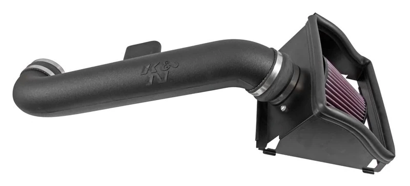 K&N Cold Air Intake Kit: Increase Acceleration & Towing Power, Guaranteed to Increase Horsepower up to 13HP: Compatible with 5.0L, V8, 2015-2017 FORD (F150), 57-2591