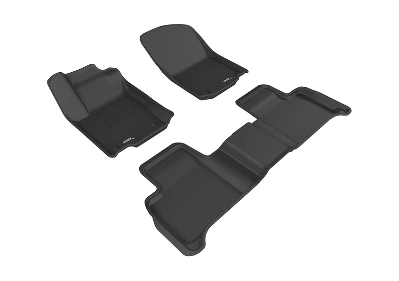 3D MAXpider L1MB05301509 Weather Floor Mat for Select Gle-Class (C292) Models Complete Set, Black