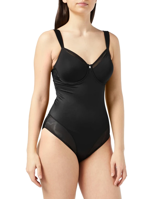 Triumph Women's True Shape Sensation BSW, Shapewear Body Wired, Black