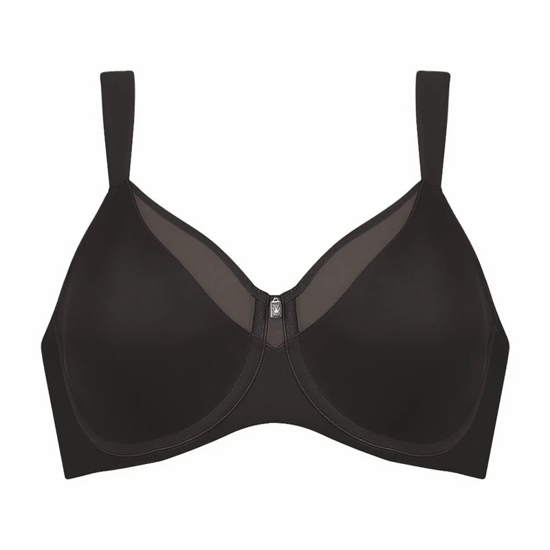 Triumph Women's True Shape Sensation W01 Minimiser Bra, Black 01, 34C