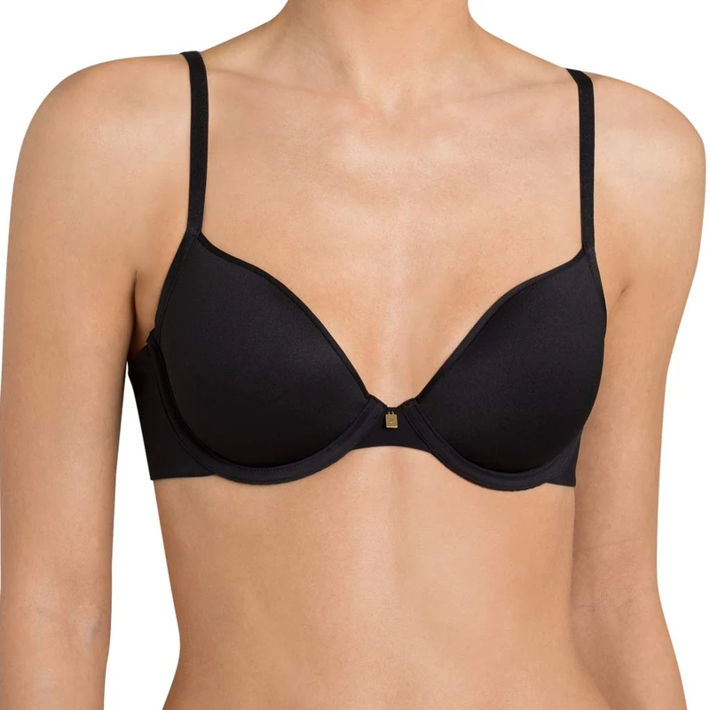 Triumph Womens Body Make-up Essentials Whp Wired Padded Bra, Black, 32B UK