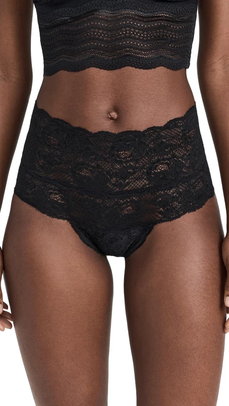 Cosabella Never Say Never Women's Black Lace Bikini Medium