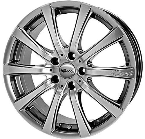 Brock B21 8 x 18 ET 43 Bolt Circle 5 x 114 Hub Centering 66.1 580070196, Chrome Silver Painted