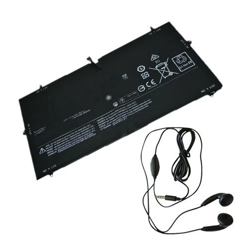 Amsahr Battery for Dell Lenovo Yoga 3 Pro, I5Y51, 3 Pro-5Y71, 1370 with Stereo Earphone