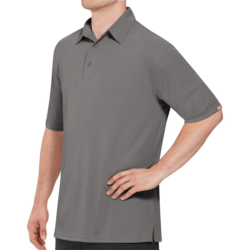 Red Kap Men's Big and Tall Big & Tall Professional Polo Shirt - - XXXL Grey