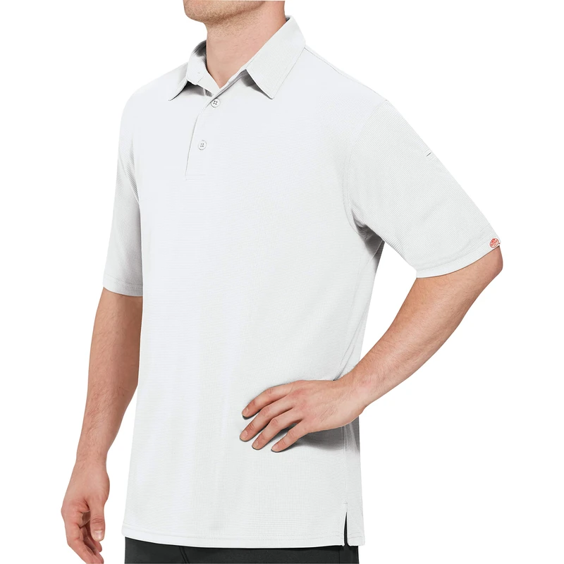 Red Kap Men's Big-Tall Professional Polo Shirt, White, 3XL