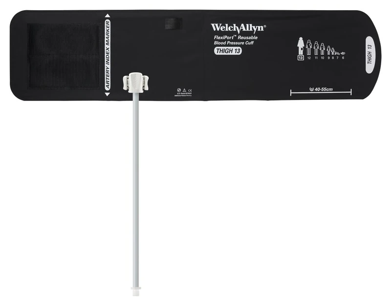 Welch Allyn REUSE-13-1SC-1 FlexiPort Disposable Thigh One-Tube Cuffs [size 13]
