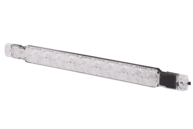 HELLA 2NE 980 889-601 Rear Fog Light - Strip Lamp - LED - 24V - mounting - Lens Colour: transparent - Cable: 2500mm - Plug: open cable ends - Rear