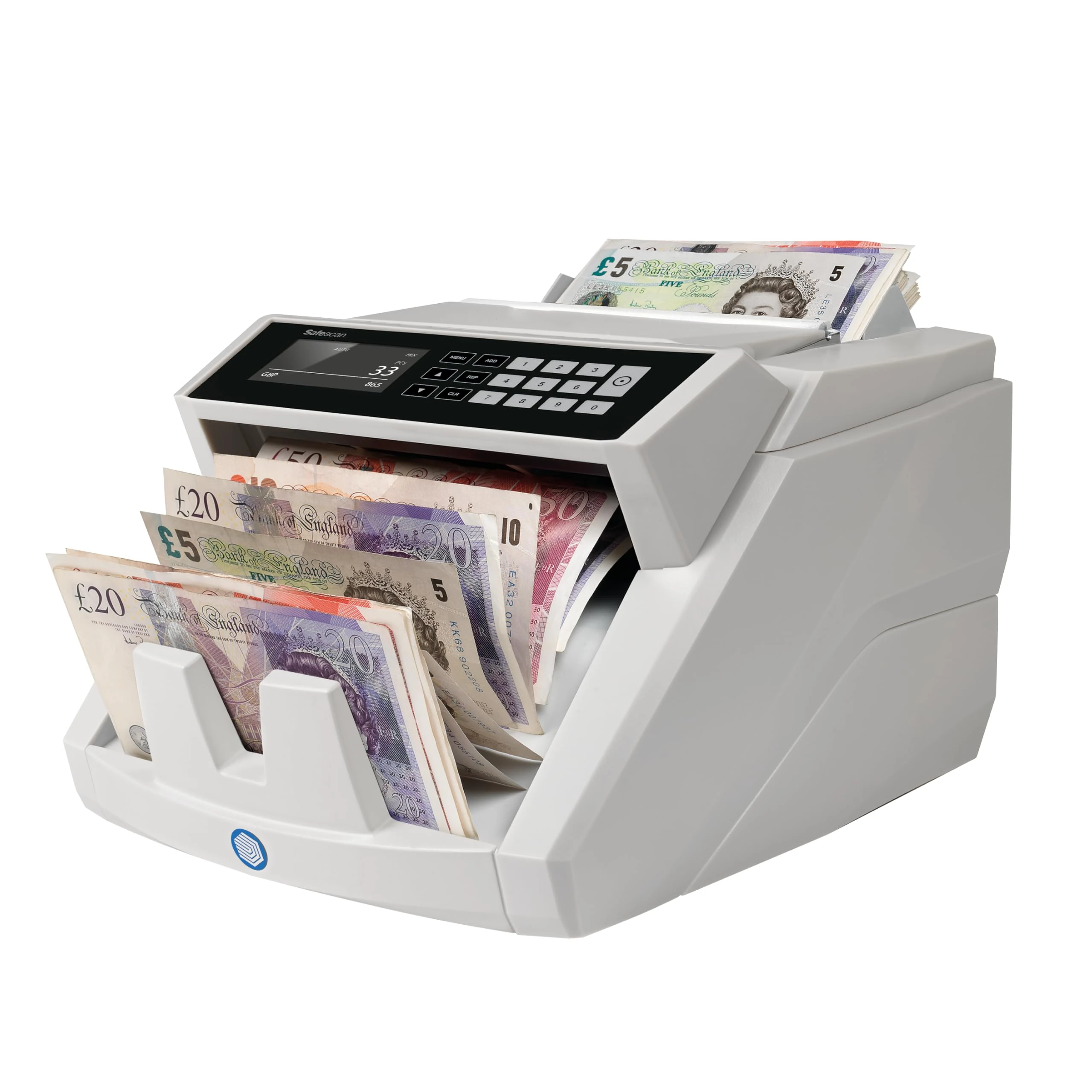 Safescan Contabanconote Suitcase 31 Centimeters White (Grey)