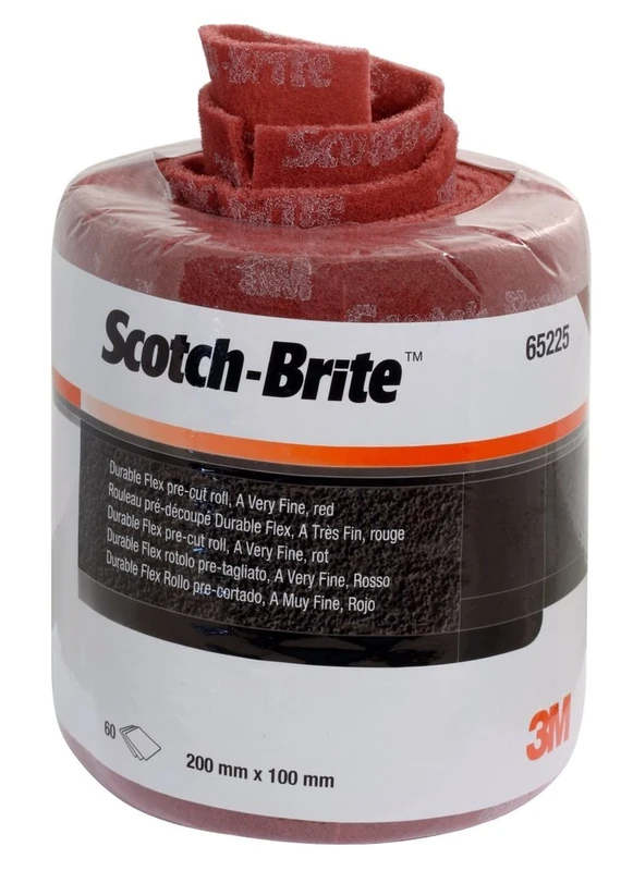 Scotch-Brite(TM) Durable Flex Hand Pad AVFN 200x100mm x60 precut