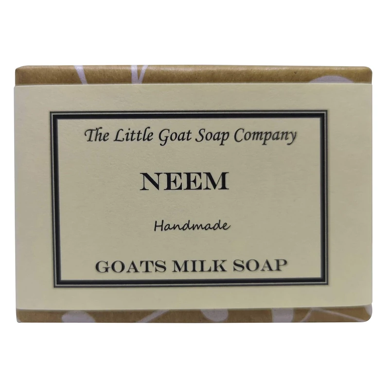 1 x NEEM Goats Milk Soap100g. Eczema, Psoriasis, Dermatitis.