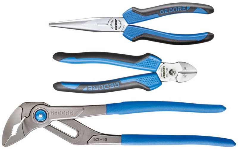 Gedore Pliers Set 3-Piece in L-Boxx Mini GUFO 007